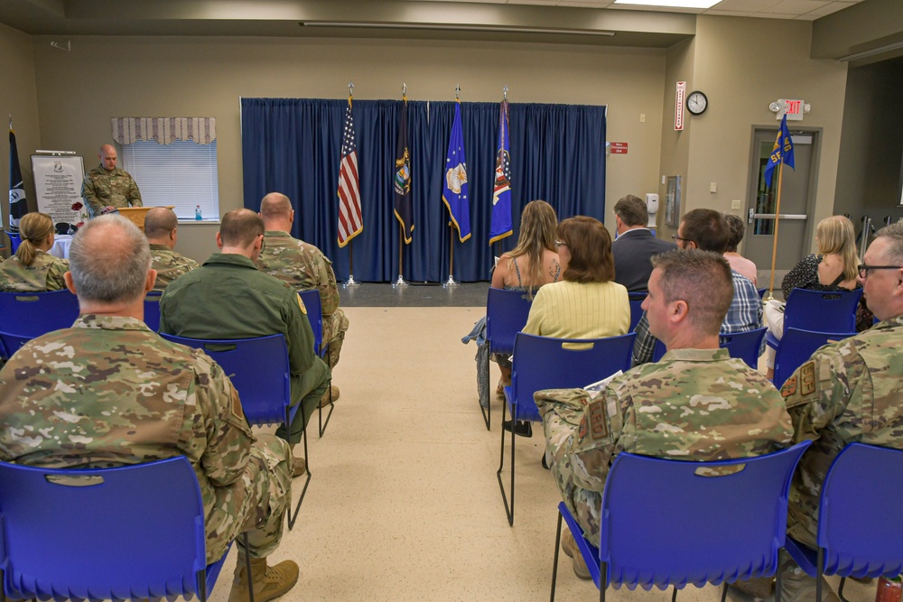 110th Security Forces Squadron change of command