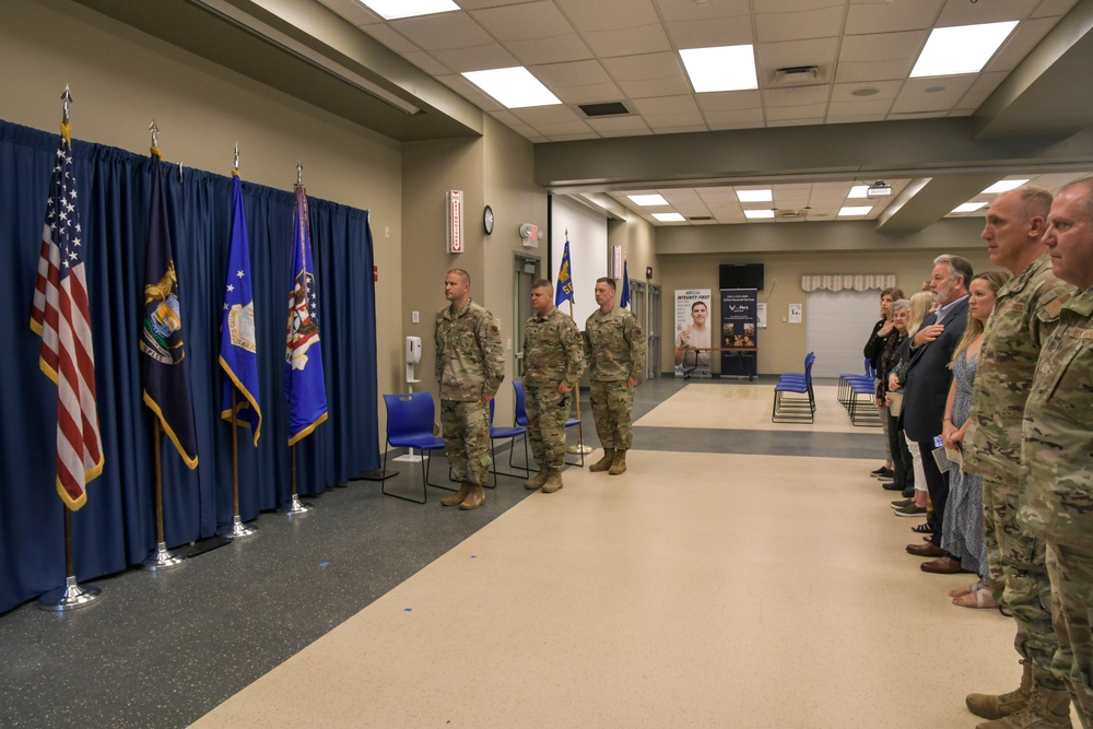 110th Security Forces Squadron change of command