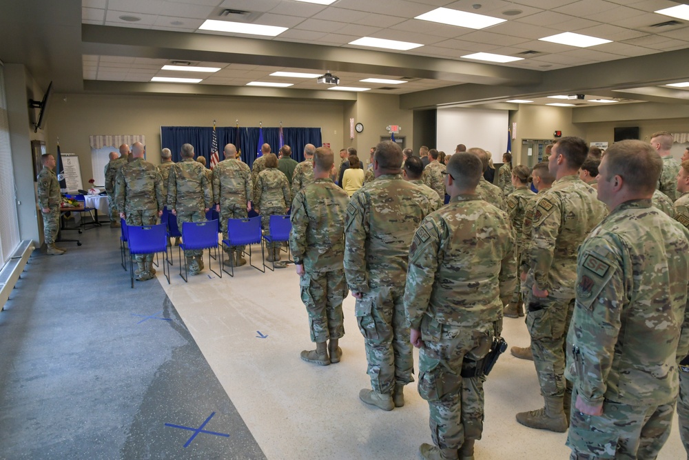 110th Security Forces Squadron change of command