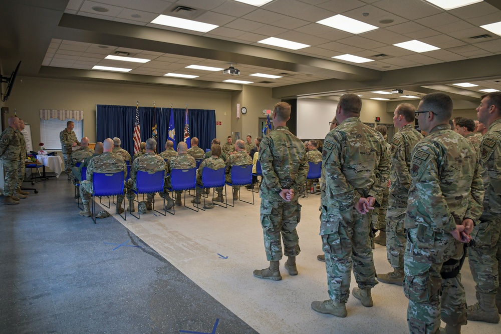 110th Security Forces Squadron change of command