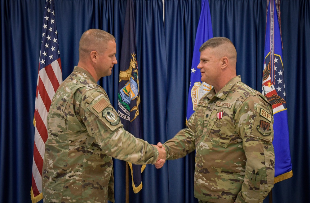 110th Security Forces Squadron change of command