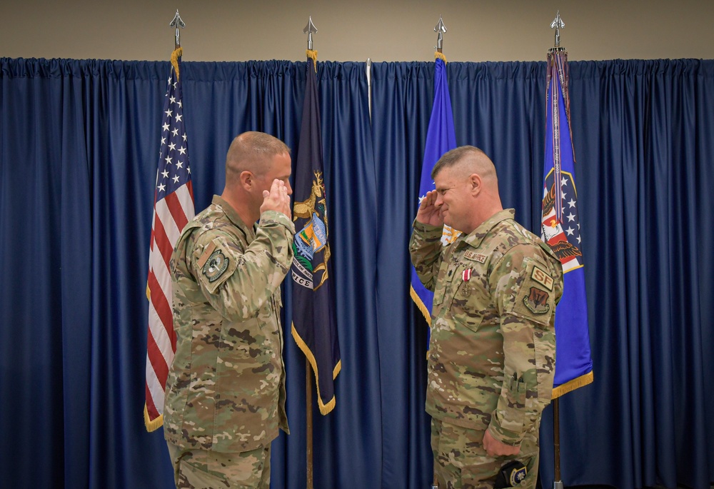 110th Security Forces Squadron change of command