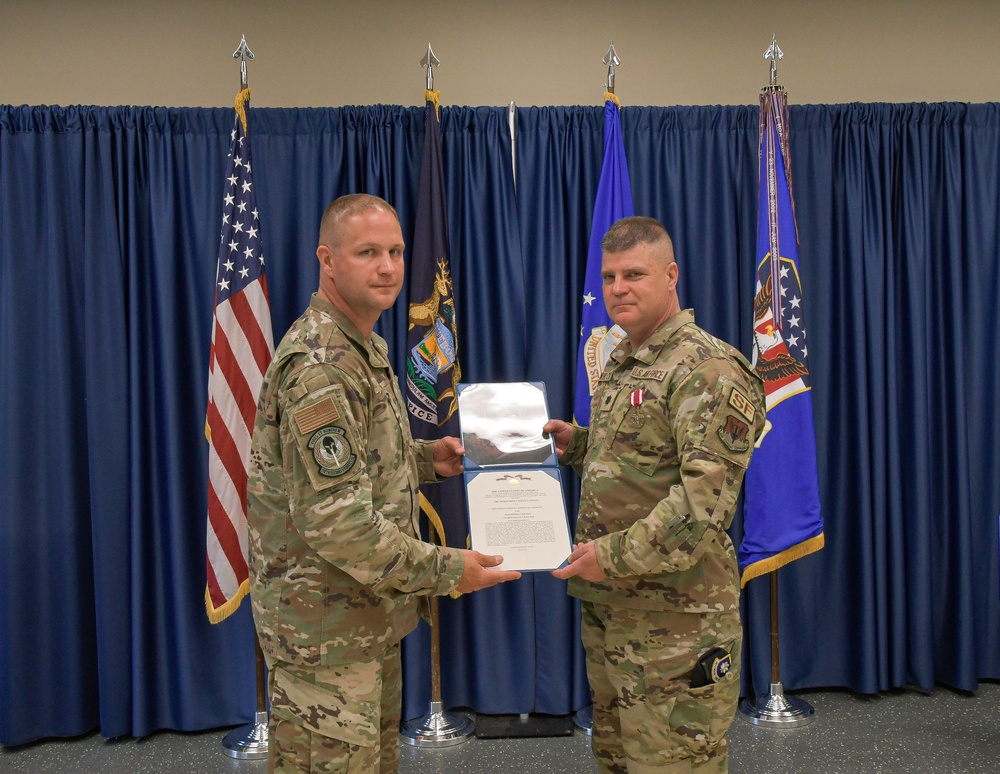 110th Security Forces Squadron change of command