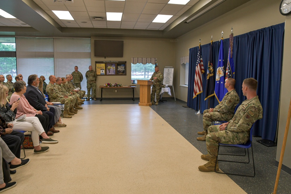 110th Security Forces Squadron change of command