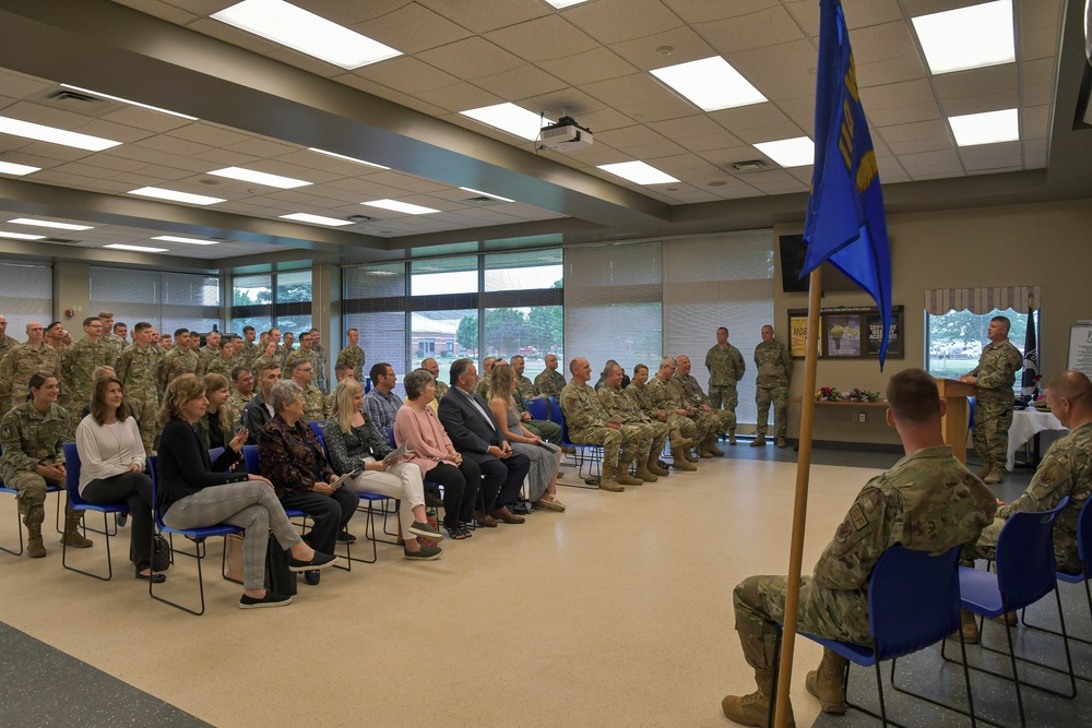 110th Security Forces Squadron change of command