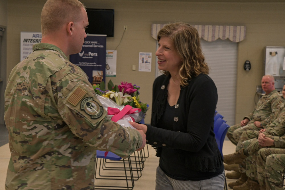 110th Security Forces Squadron change of command