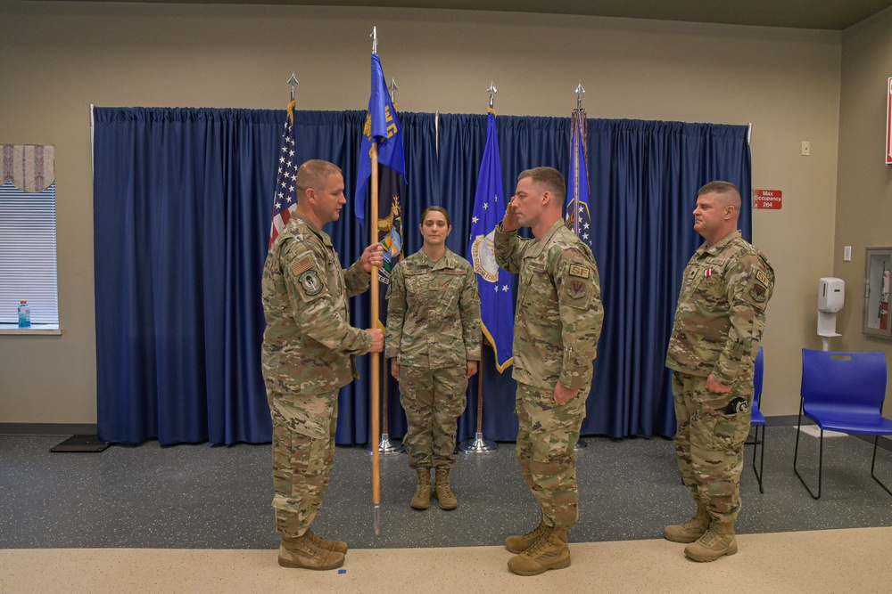 110th Security Forces Squadron change of command