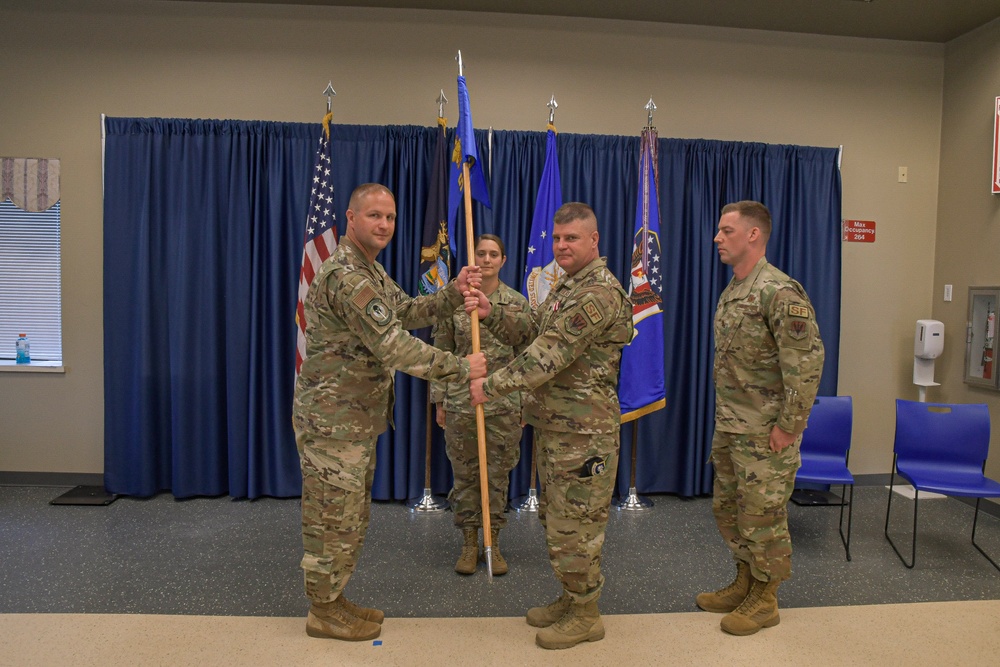 110th Security Forces Squadron change of command