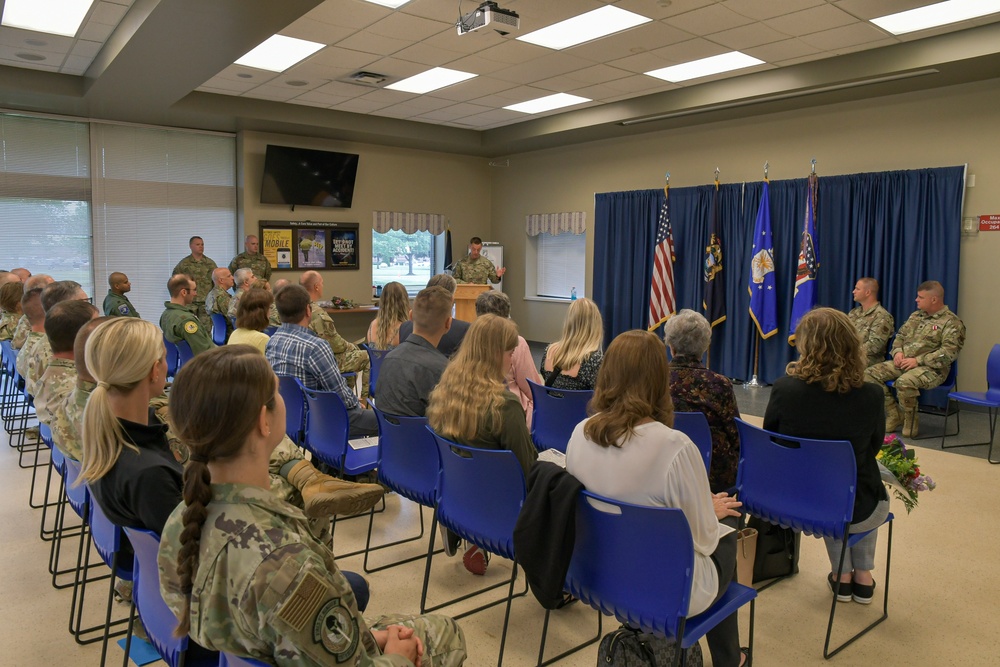 110th Security Forces Squadron change of command