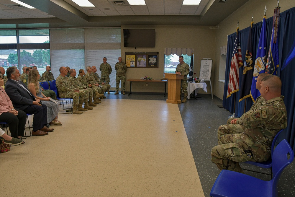 110th Security Forces Squadron change of command