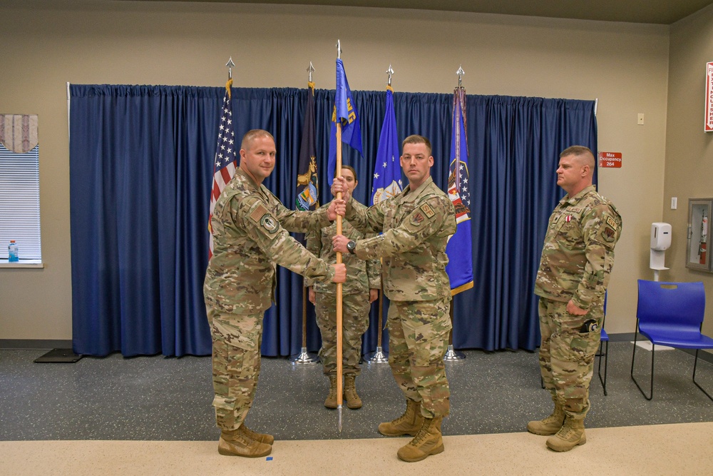 110th Security Forces Squadron change of command