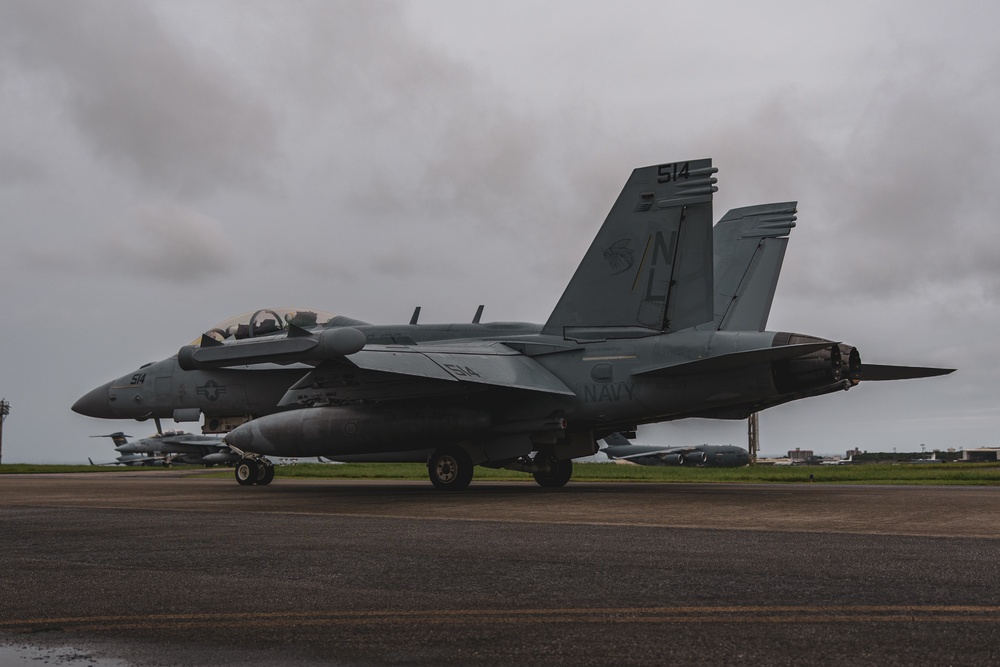 Marine Wing Liaison Kadena supports Navy E/A-18G Growlers