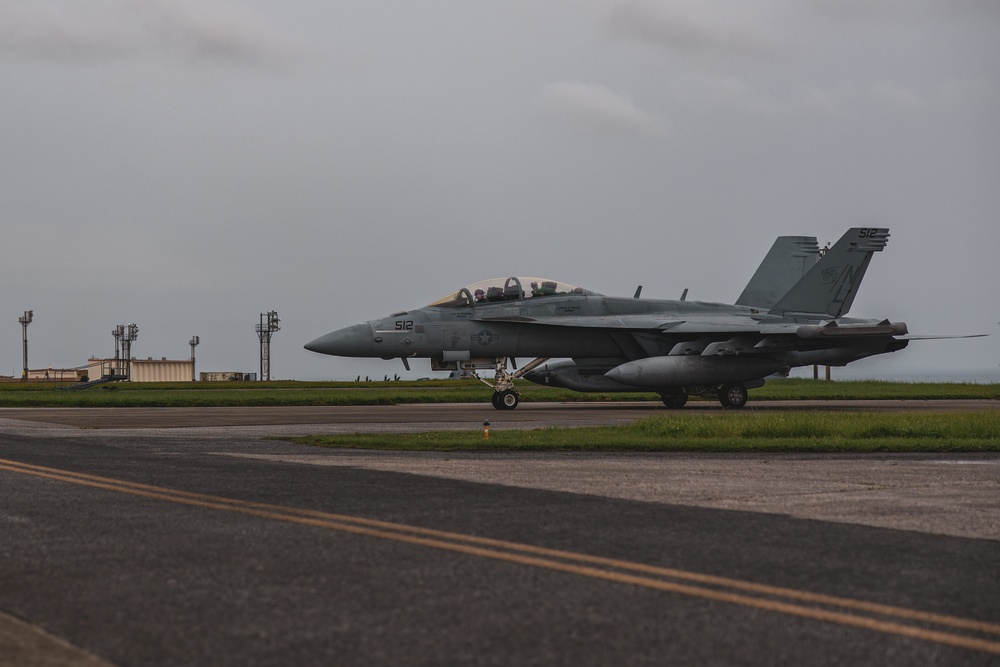 Marine Wing Liaison Kadena supports Navy E/A-18G Growlers