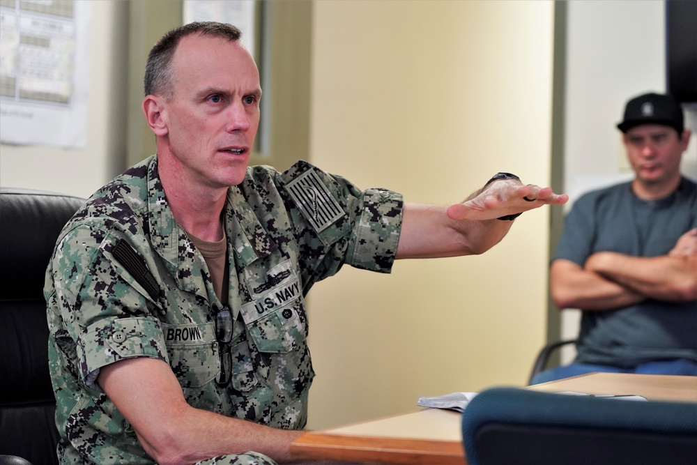 Deputy Commander for Logistics, Maintenance &amp; Industrial Operations Visits Pearl Harbor Naval Shipyard