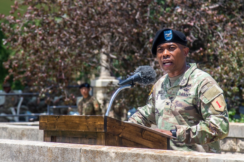 541st Division Sustainment Support Battalion Change of Command Ceremony