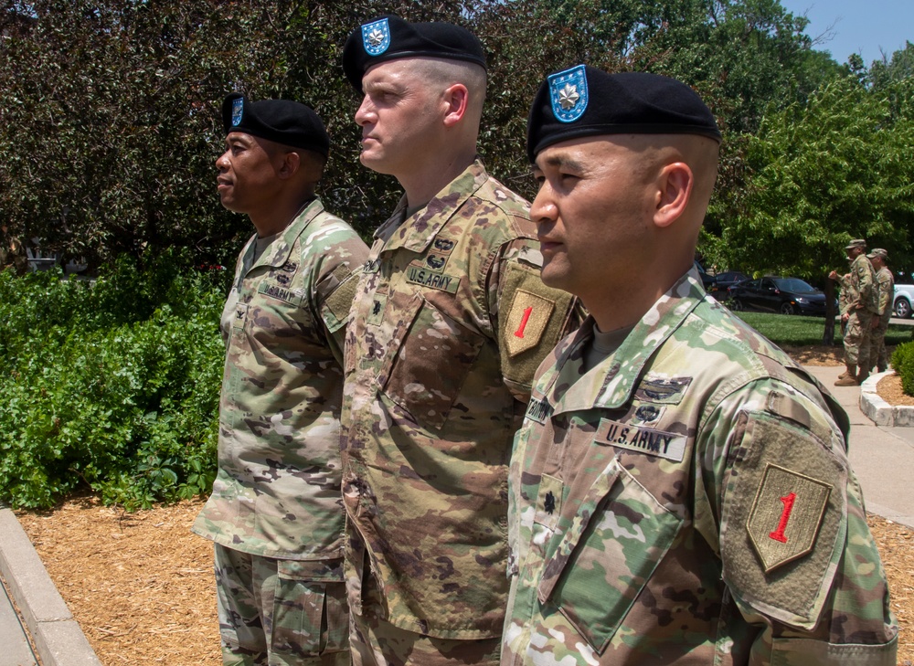 541st Division Sustainment Support Battalion Change of Command Ceremony