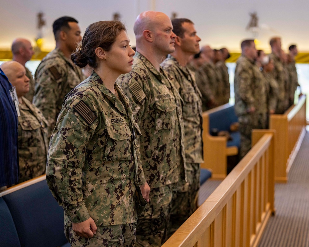 MIDPAC Holds Change of Command Ceremony