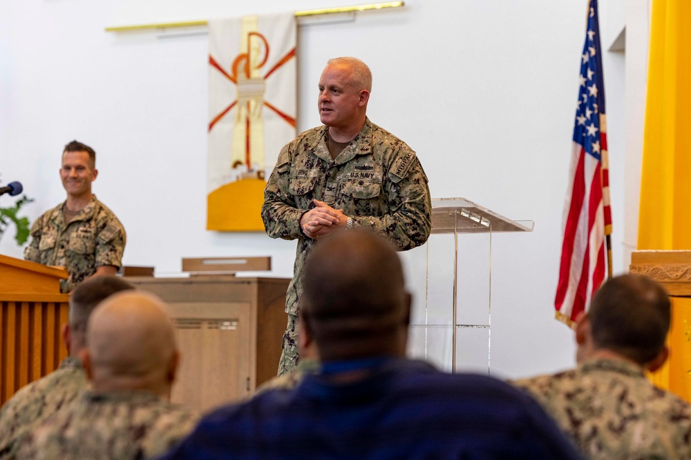 MIDPAC Holds Change of Command Ceremony