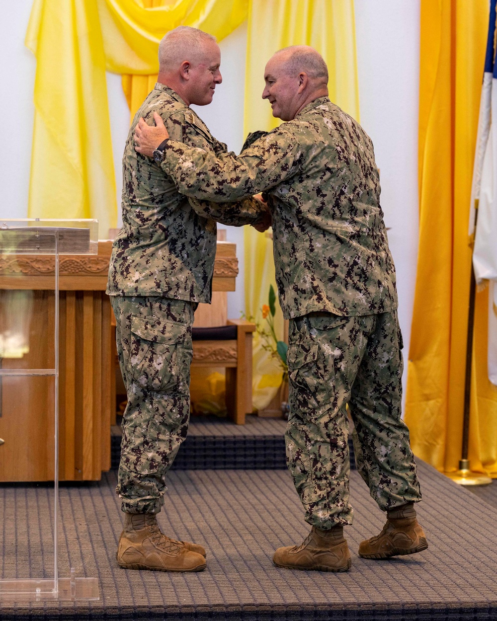 MIDPAC Holds Change of Command Ceremony