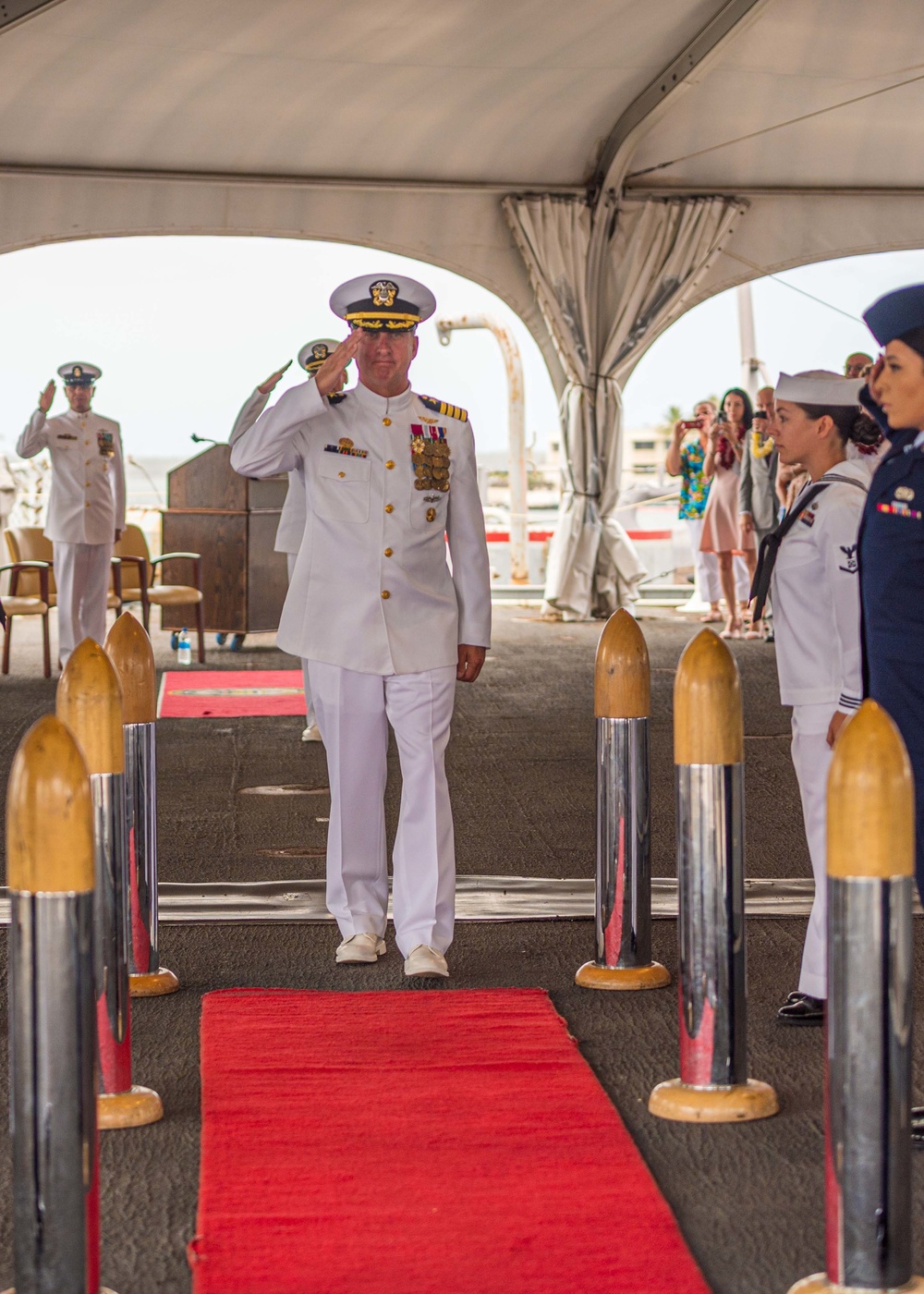 Joint Base Pearl Harbor-Hickam change of command ceremony
