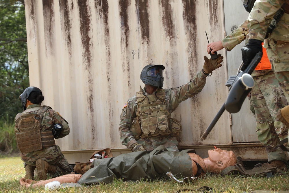 Hawaii Army Combat Medic Simulation Training