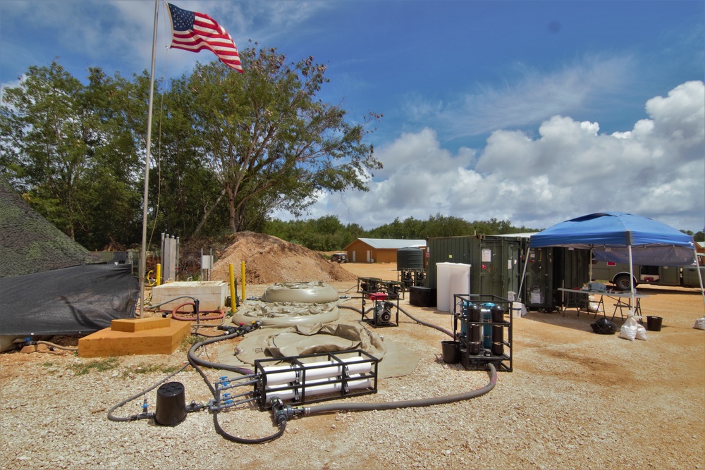 Army DEVCOM Graywater Waste Recycling Prototype Demonstration with EODMU5 during Valiant Shield 2022