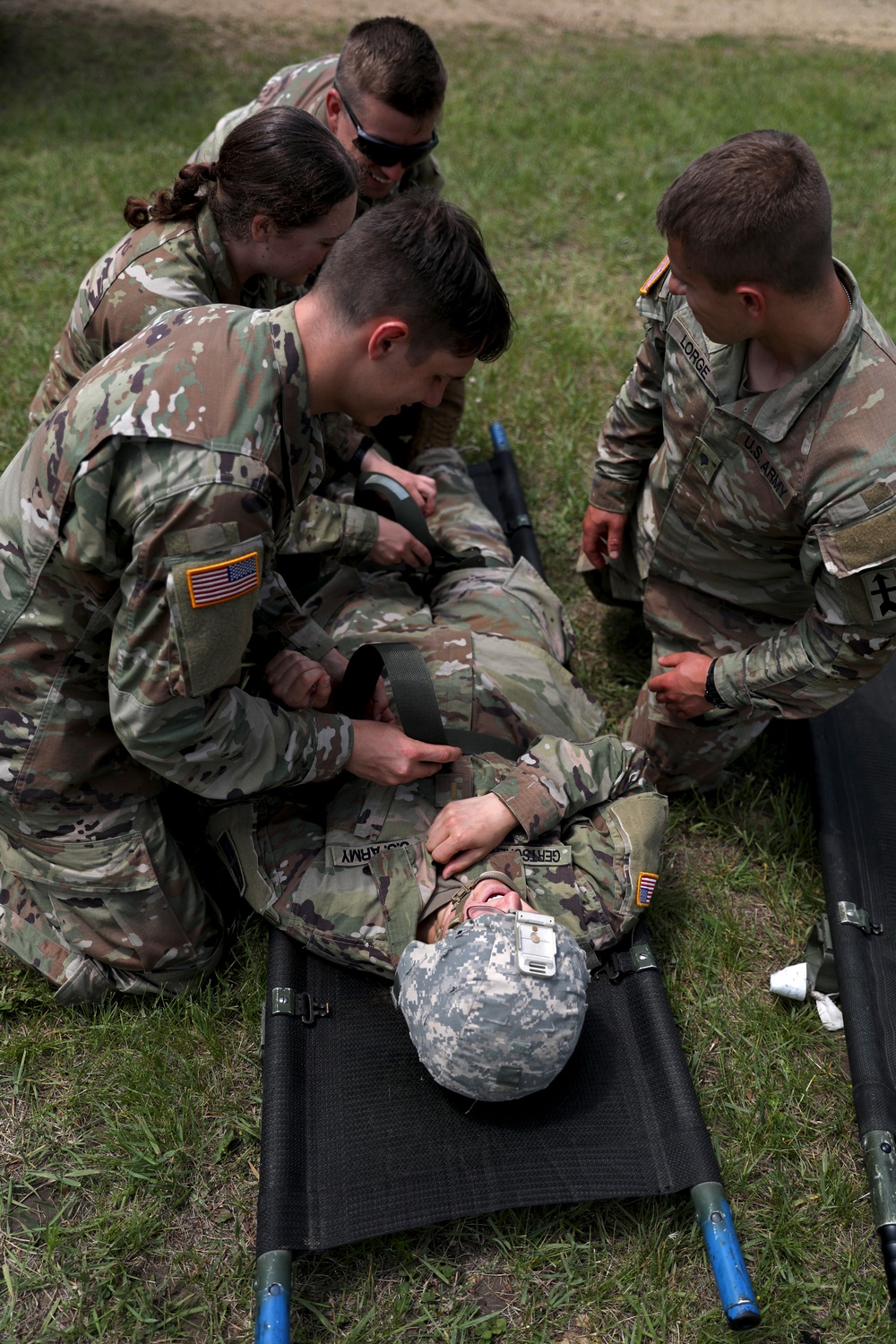 Red Arrow Combat Medics Conduct Joint Training