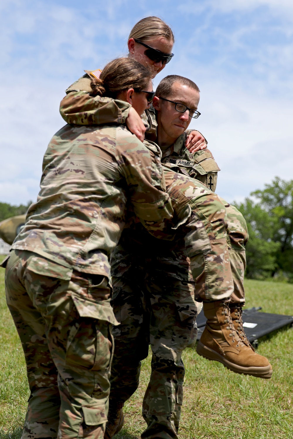 Red Arrow Combat Medics Conduct Joint Training