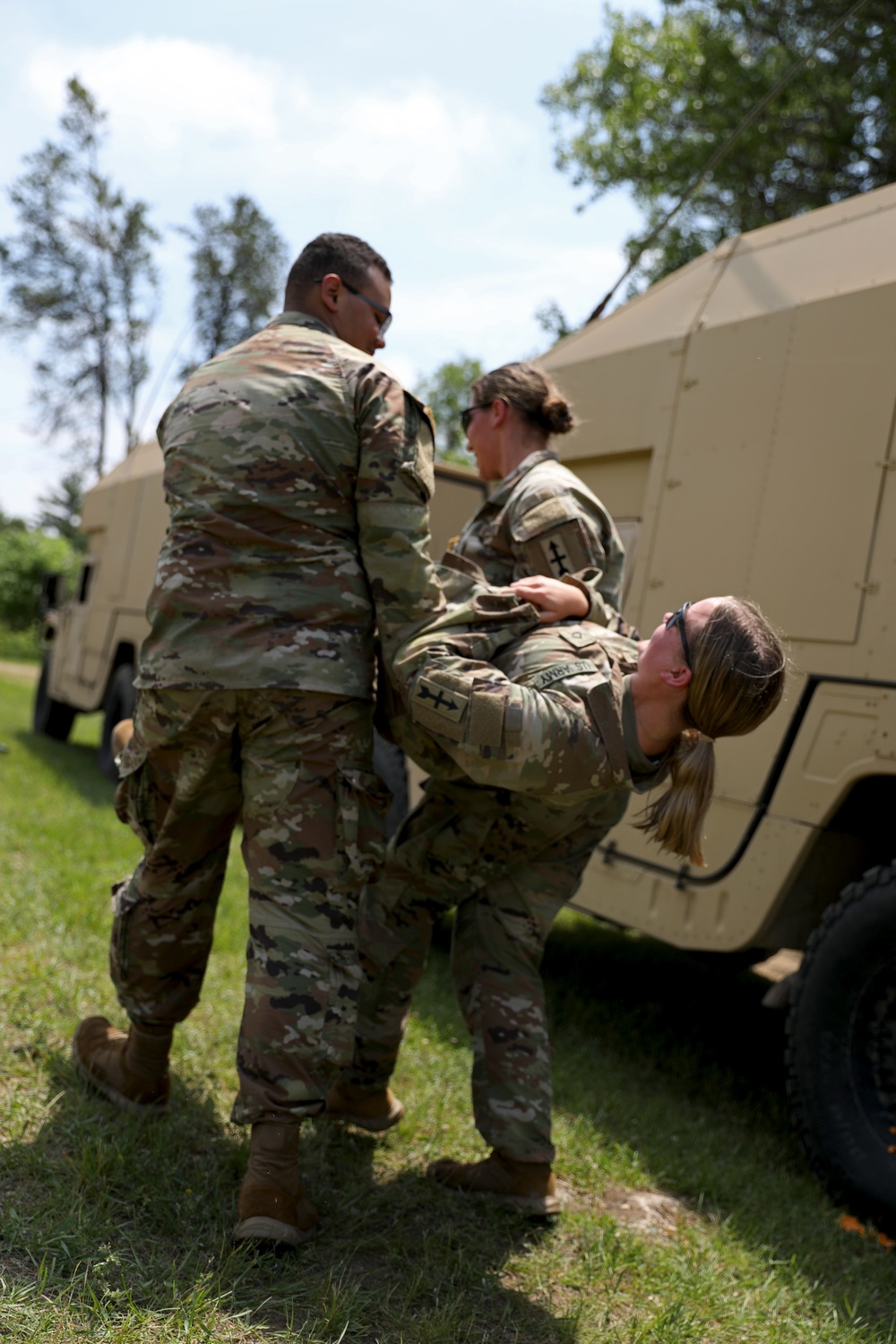 Red Arrow Combat Medics Conduct Joint Training