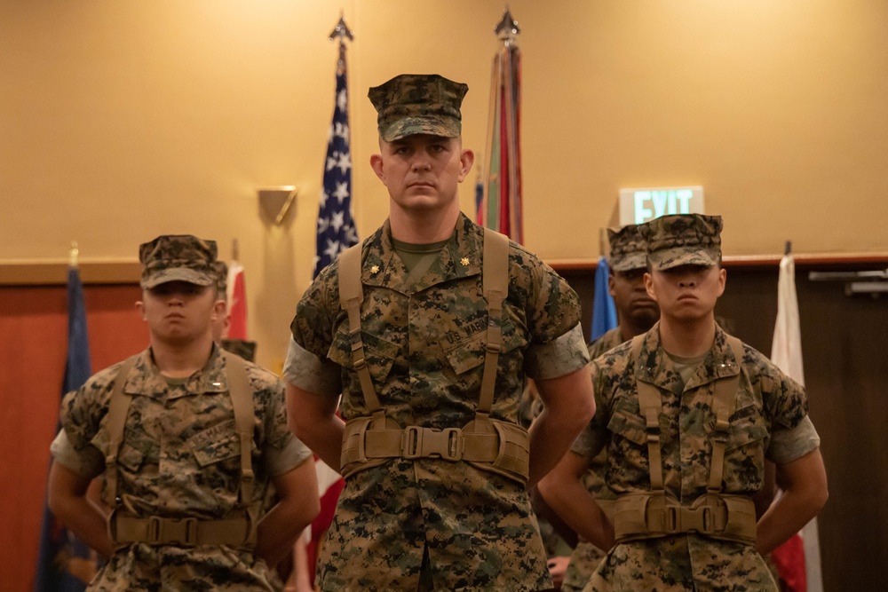 3rd Maintenance Battalion conducts a change of command ceremony