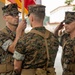 3rd Landing Support Battalion conducts a change of command ceremony