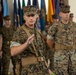 3rd Landing Support Battalion conducts a change of command ceremony