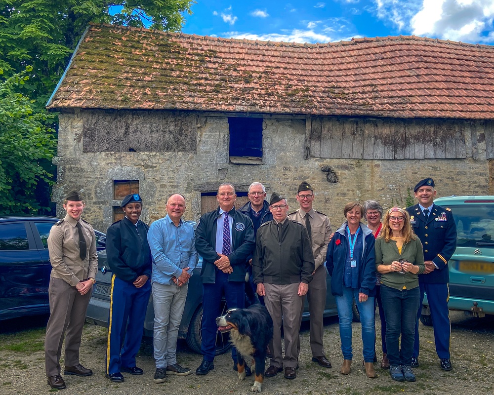 78 years to the day: Descendants of woman who saved the lives of three paratroopers on D-Day share family’s story