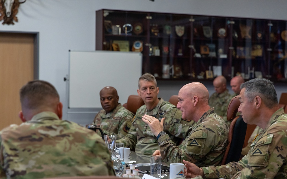 NGB Chief visits Joint Multinational Training Group - Ukraine's Task Force Gator