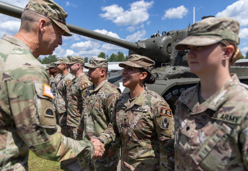 NGB Chief visits Joint Multinational Training Group - Ukraine's Task Force Gator