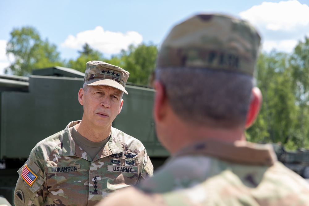 NGB Chief visits Joint Multinational Training Group - Ukraine's Task Force Gator