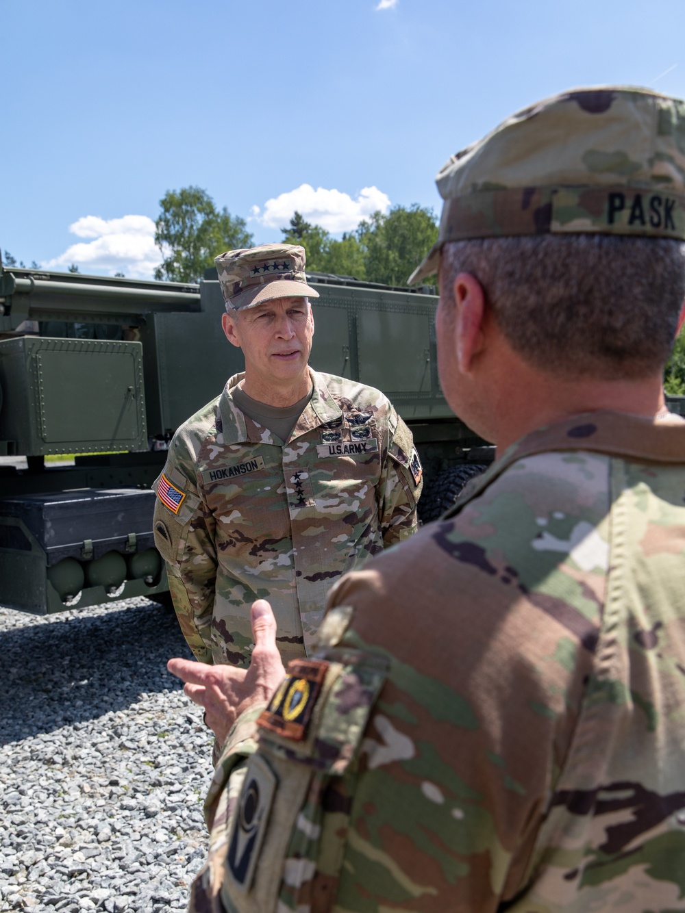 NGB Chief visits Joint Multinational Training Group - Ukraine's Task Force Gator