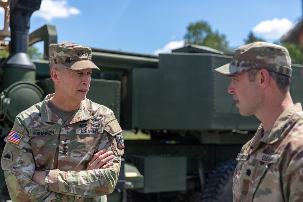 NGB Chief visits Joint Multinational Training Group - Ukraine's Task Force Gator