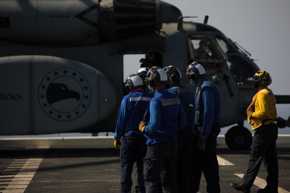 USS Lewis B. Puller Flight Deck Operations