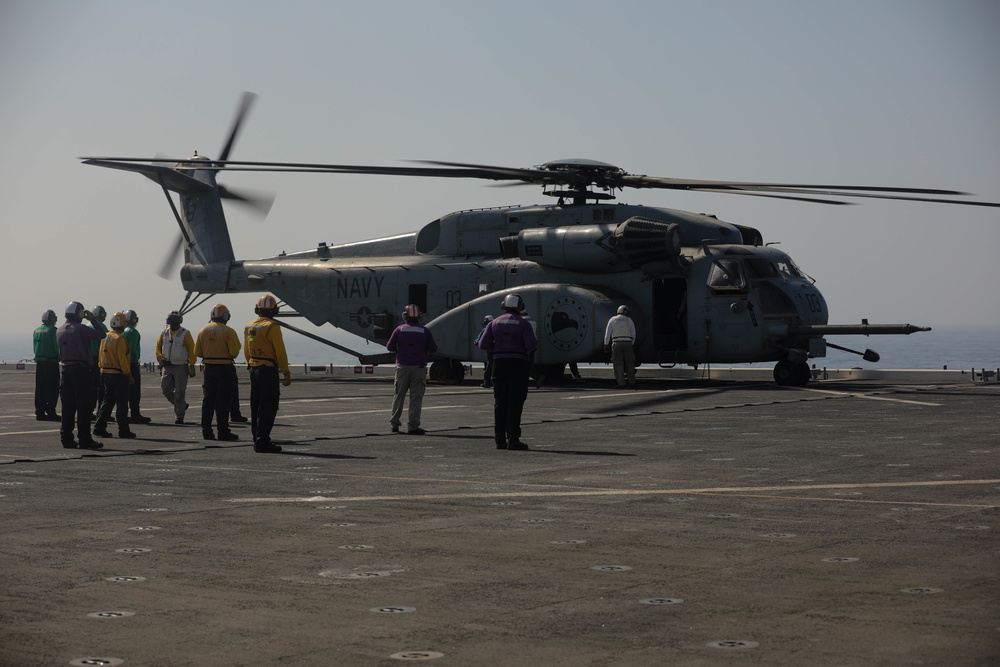 USS Lewis B. Puller Flight Deck Operations