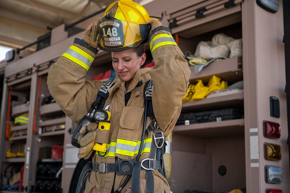 386th ECES Fire Department hosts open house