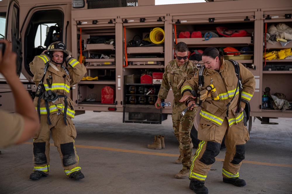 386th ECES Fire Department hosts open house