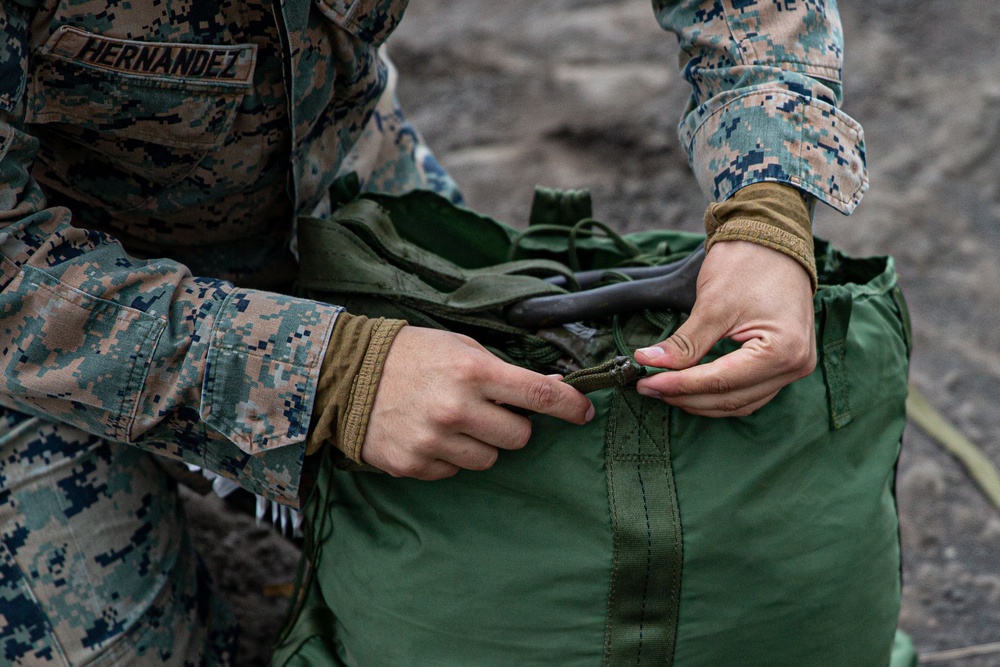 CLB-4 Marines conduct Air Delivery Operations during Exercise Shinka 22.1
