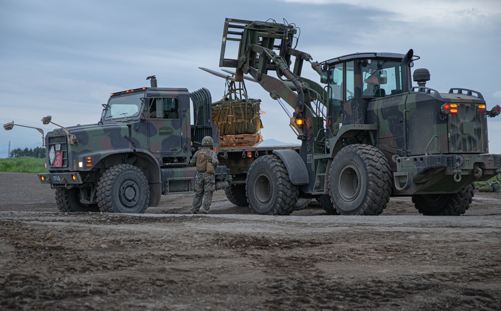 CLB-4 Marines conduct Air Delivery Operations during Exercise Shinka 22.1