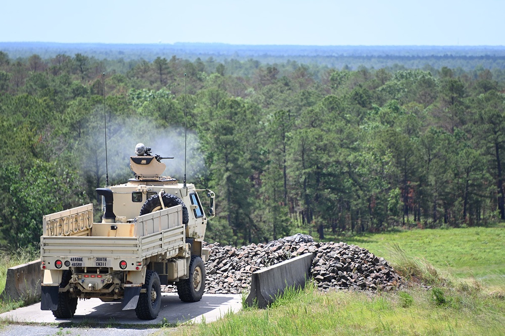 Fort Dix –   485th CHEM CO - Crew Gunnery Tables .50 Cal