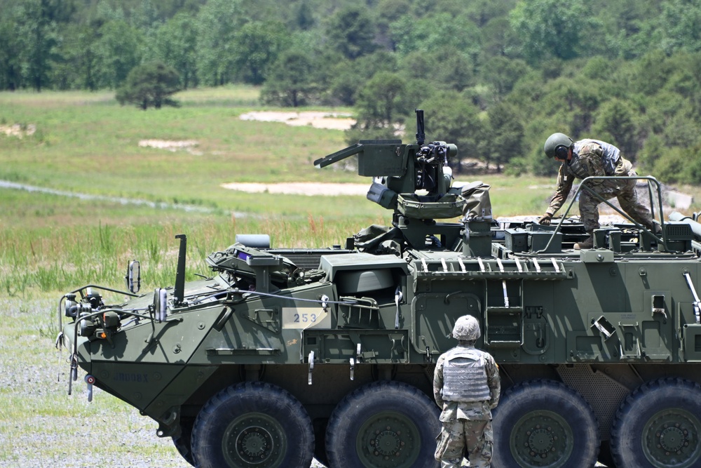 Fort Dix –   485th CHEM CO - Crew Gunnery Tables .50 Cal