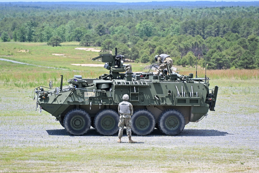 Fort Dix –   485th CHEM CO - Crew Gunnery Tables .50 Cal