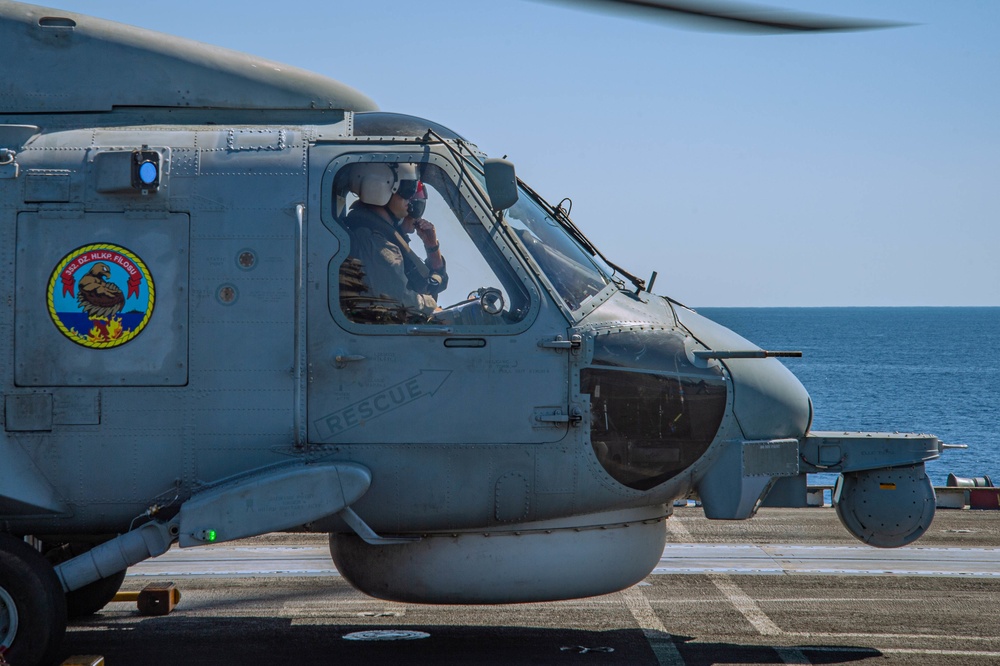 The Harry S. Truman Carrier Strike Group is on a scheduled deployment in the U.S. Naval Forces Europe area of operations, employed by U.S. Sixth Fleet to defend U.S., Allied and Partner interests.