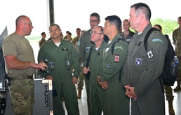 Brazilian Air Force members visit New York Air Guard