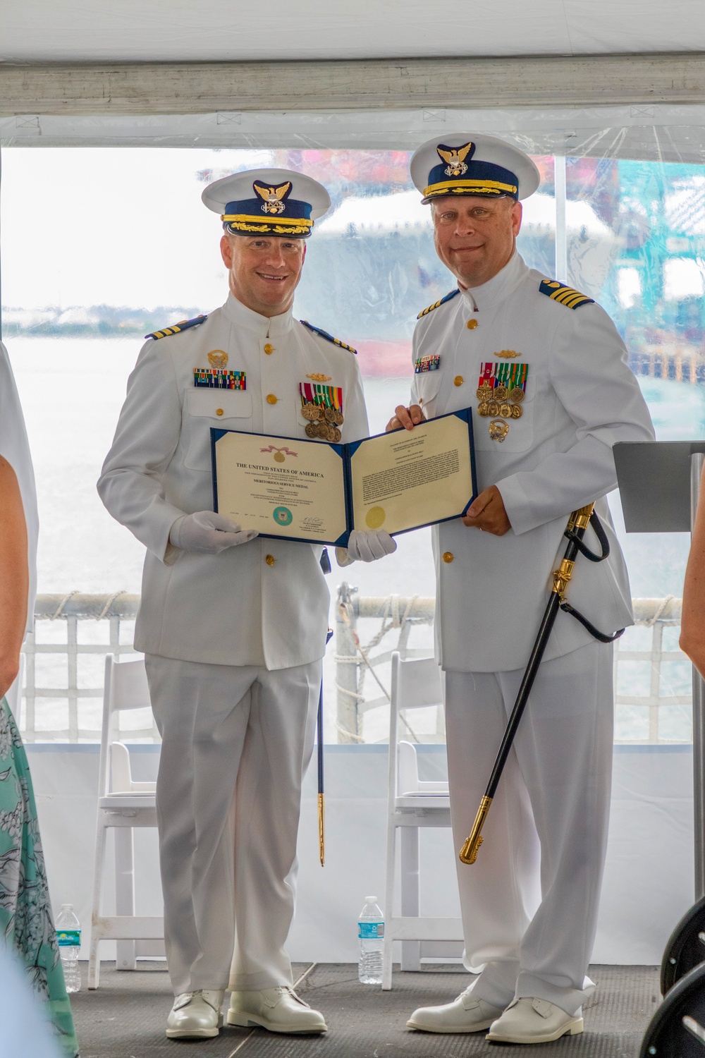 New commanding officer at the helm of USCGC Legare